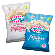 Jimmy's popcorn zoet & zout of zout